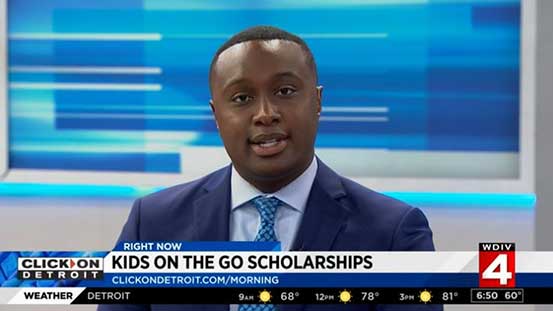 Thank you Evrod Cassimy/WDIV for featuring Kids On The Go